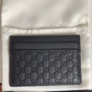 Authentic Gucci card holder